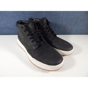 Timberland Chukka Boots Mens Size 11.5 Black Premium Suede Shoes